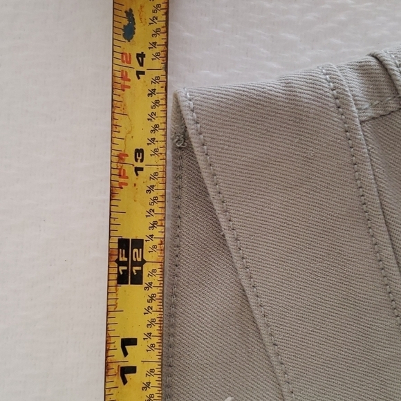 LOFT Green Cropped Stretch Jean Size 2 Petite - Picture 3 of 11